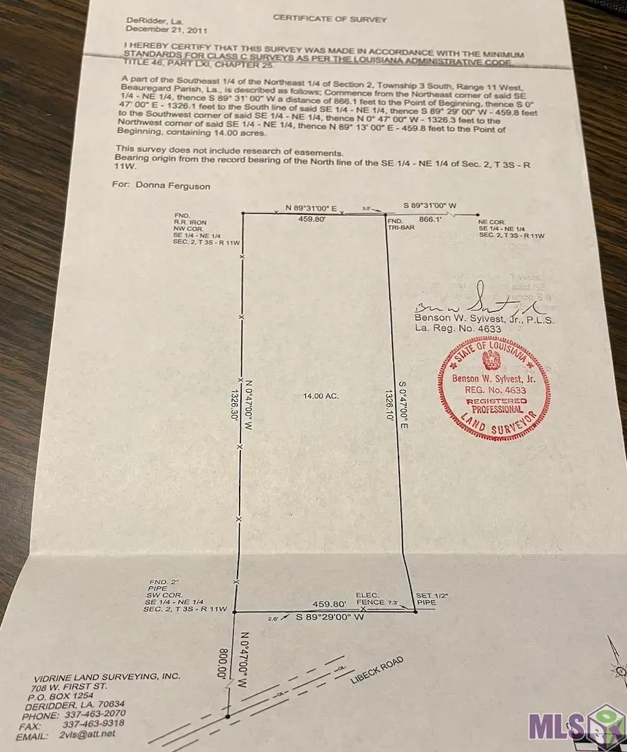 TBD No Road Access, Deridder, LA 70653 - #3