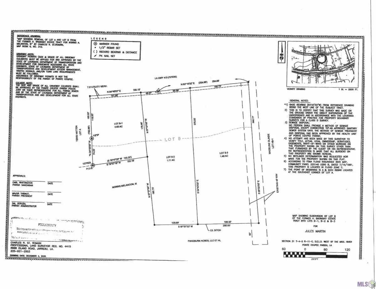 B-2 Patin Dyke Rd, Ventress, LA 70783 - #1