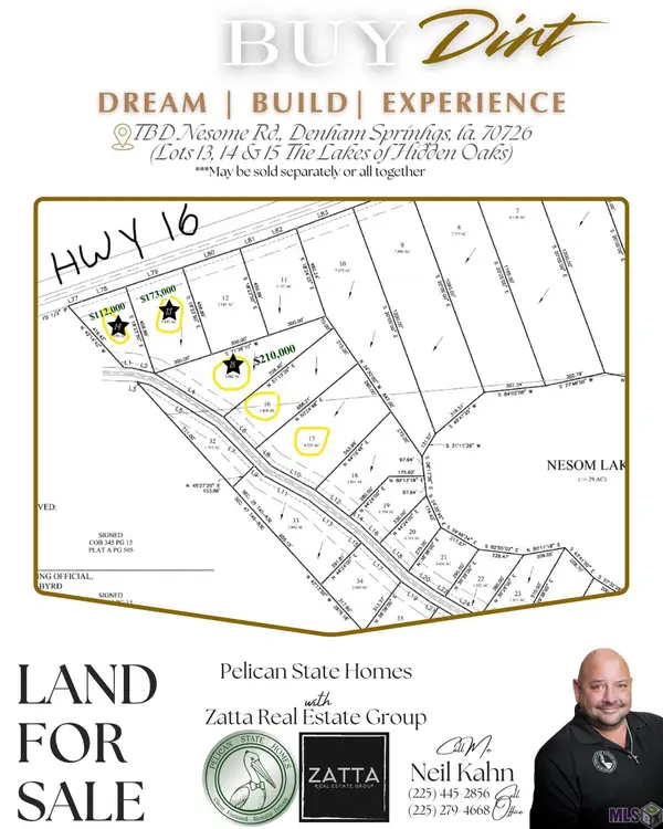 Lot 13 La Hwy 16, Denham Springs, LA 70706
