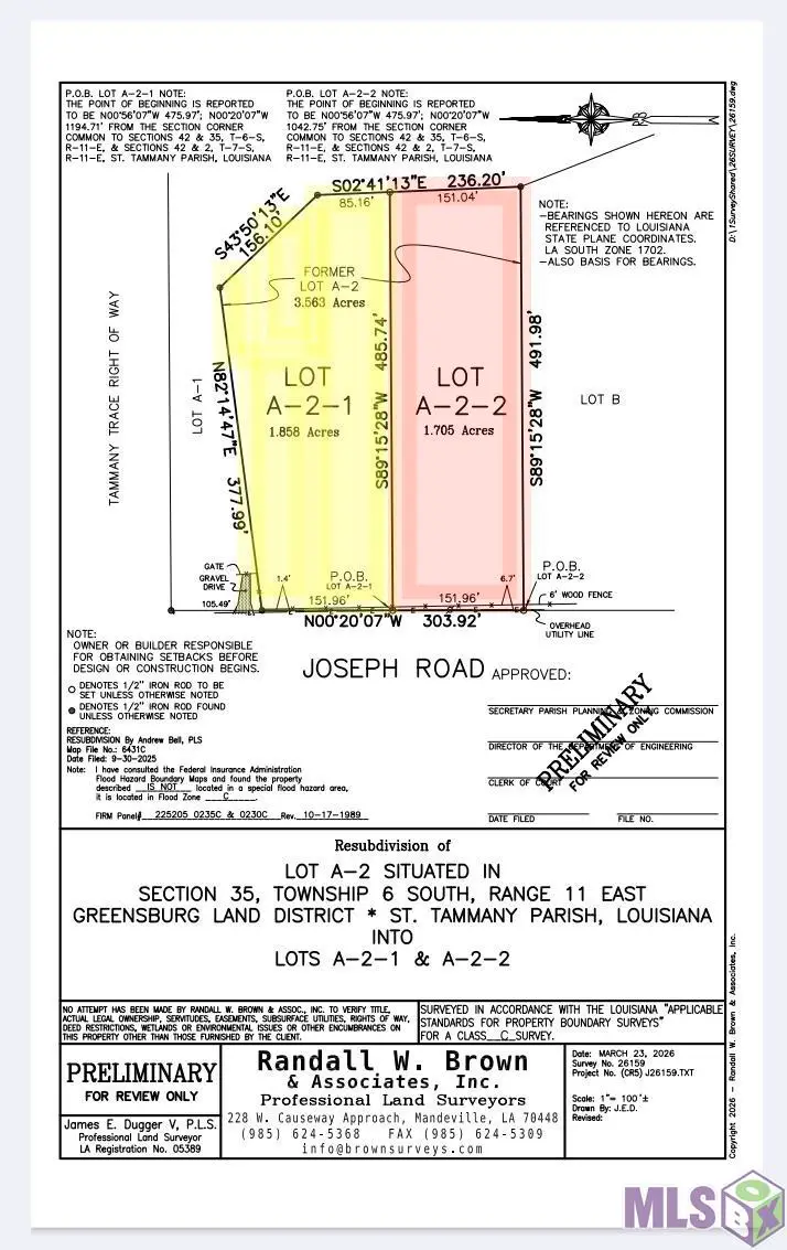 Lot# A-2-1 Joseph Rd, Covington, LA 70433 - #2