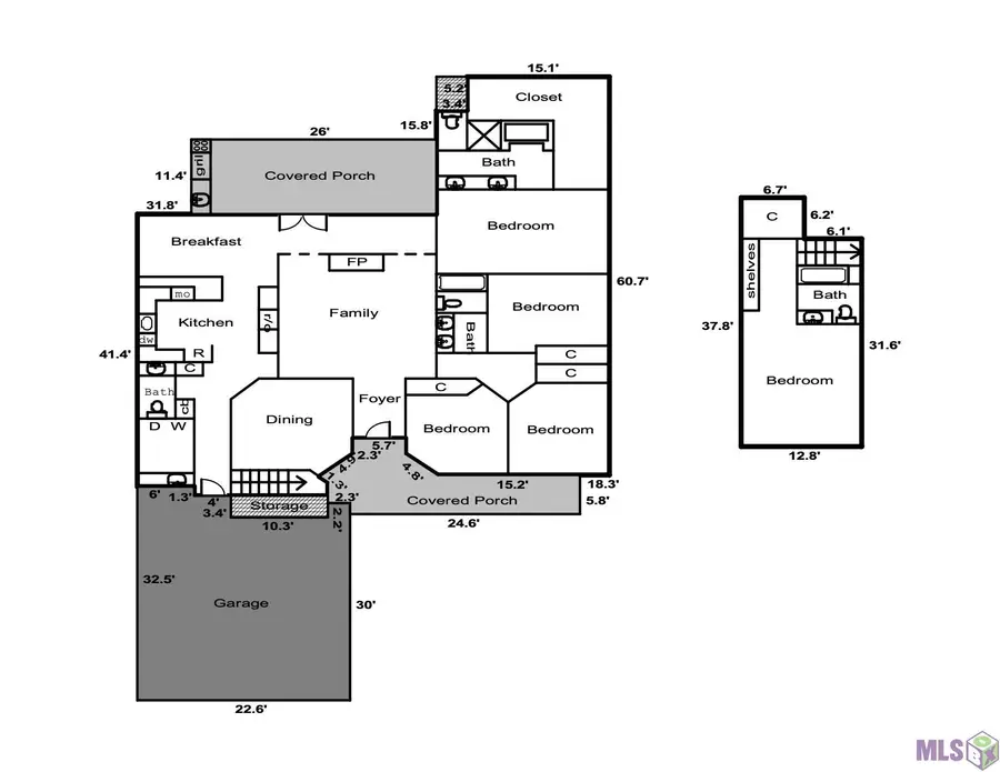 16157 Woodland Trail Ave, Shenandoah, LA 70817 - #2