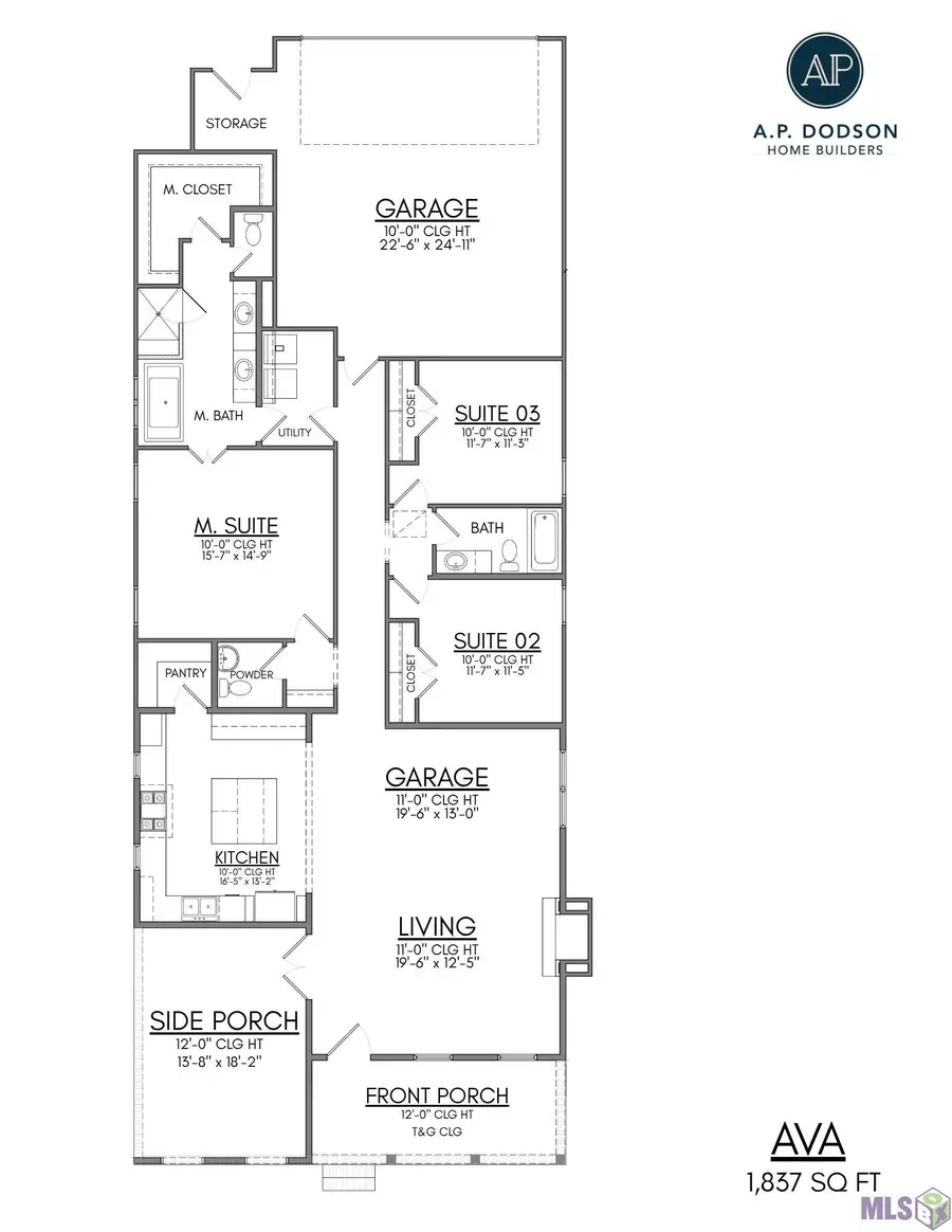 1205 Haymarket St, Zachary, LA 70791 - #2