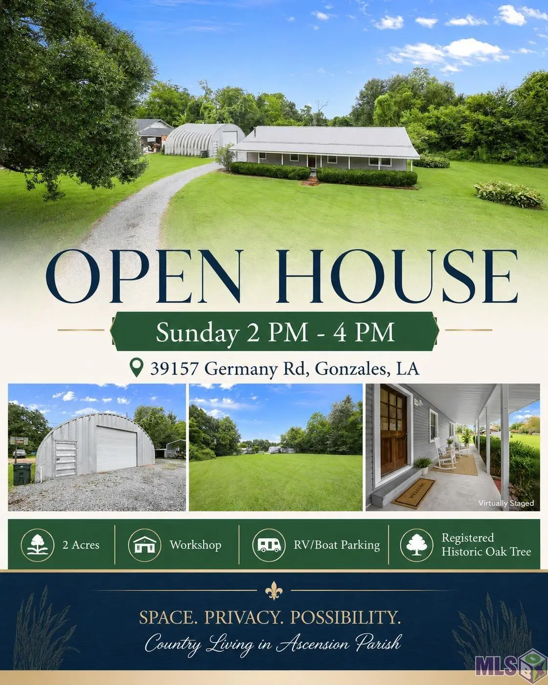 39157 Germany Rd, Prairieville, LA 70769 - #1