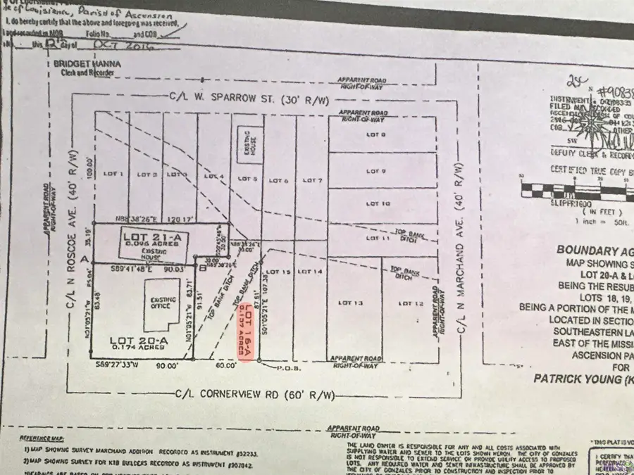 Lot# 16-A Cornerview St, Gonzales, LA 70737 - #2