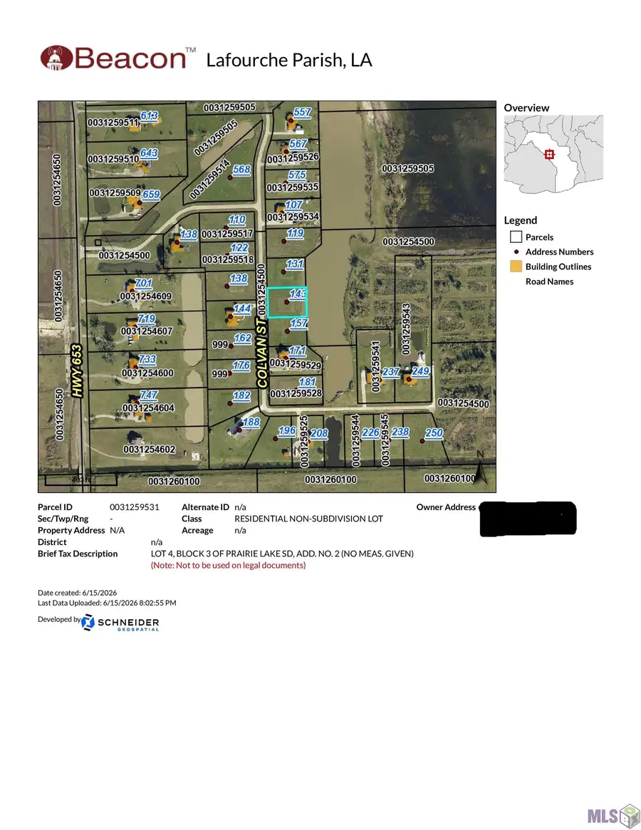 143 Colvan Street, Raceland, LA 70394 - #3