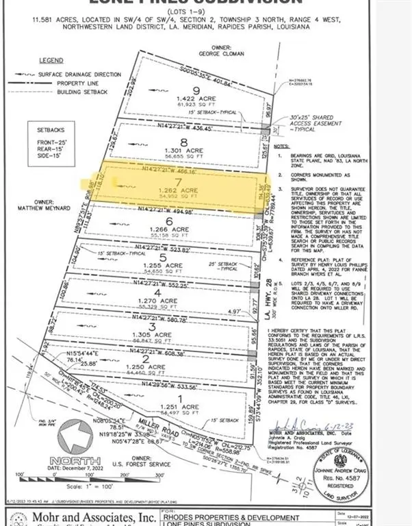 LOT 7 - TBD 28 West Highway, Boyce, LA 71409 - #2