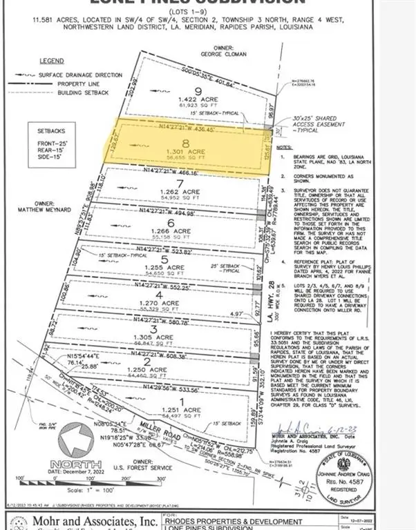 LOT 8 - TBD 28 West Highway, Boyce, LA 71409 - #2