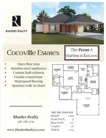 276 Grand Coulee Drive, Mansura, LA 71350