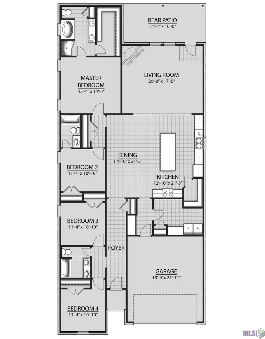 1163 Barrington Dr, Covington, LA 70435 - #2