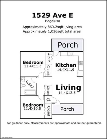 1529 Avenue E Avenue, Bogalusa, LA 70427 - #2