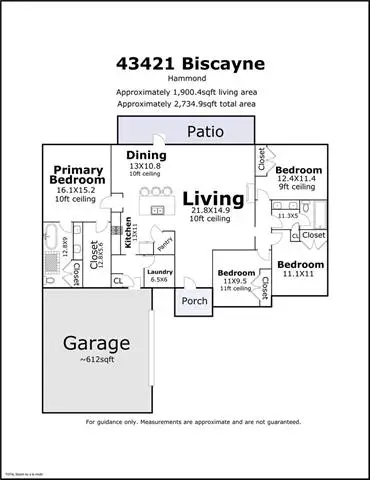 43421 Biscayne Drive, Hammond, LA 70403 - #2