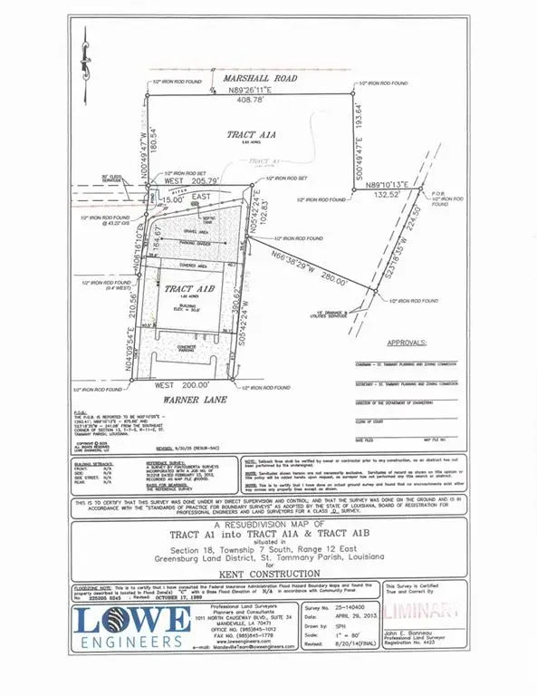 Marshall Road, Mandeville, LA 70471