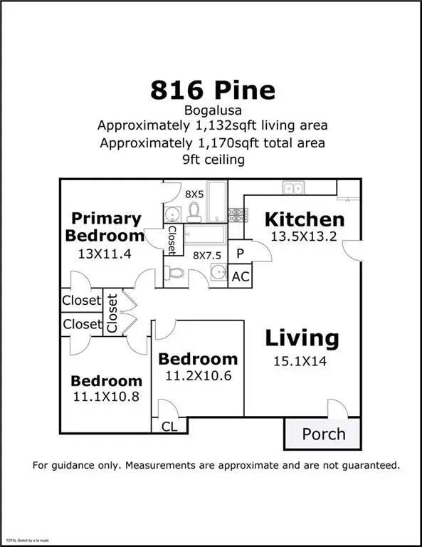 816 Pine Street, Bogalusa, LA 70427 - #3