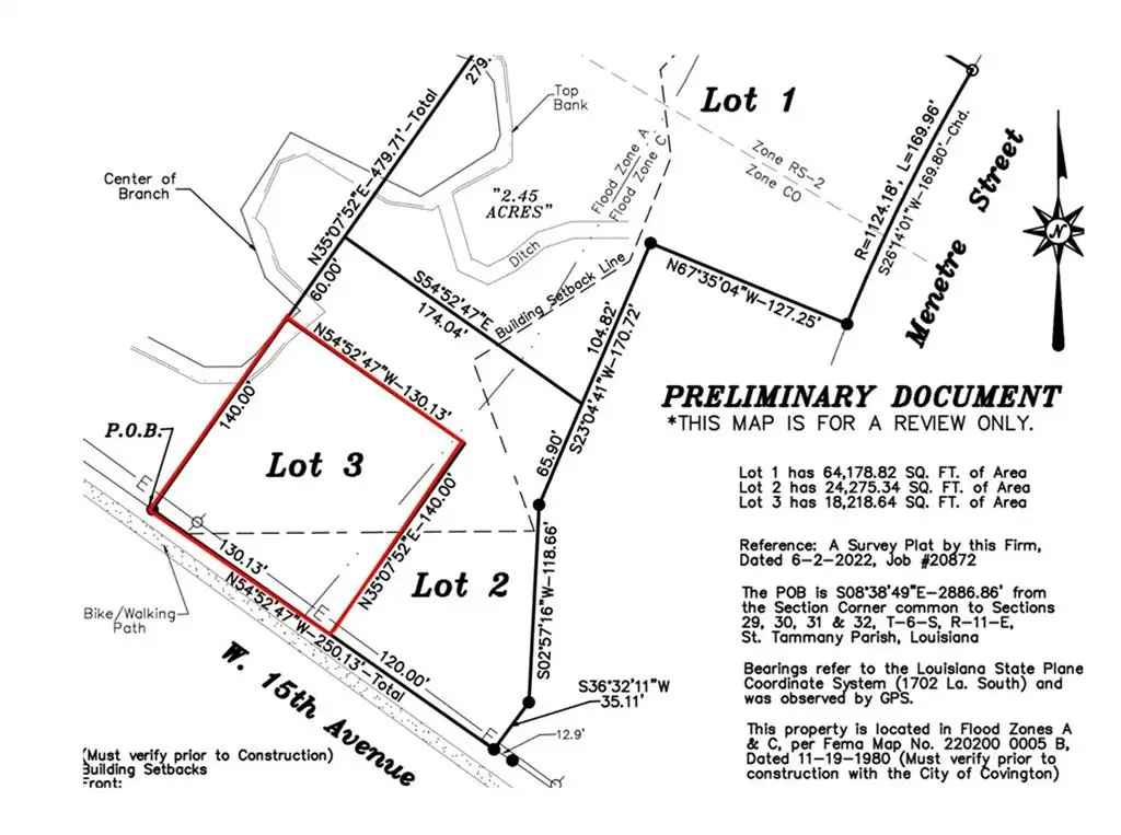 Lot 3 15 Th Avenue, Covington, LA 70435 - #1