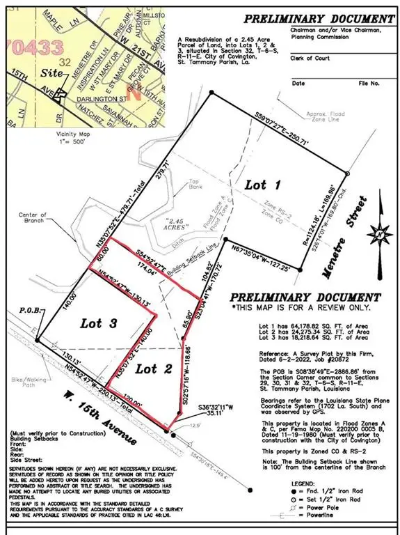 Lot 2 15 Th Avenue, Covington, LA 70435 - #1