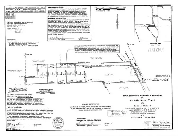John Monroe 1.143 Ac Lane, Walker, LA 70785