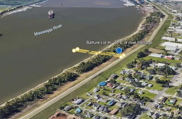 Batture Lot H - 70.6' Of River Frontage, Kenner, LA 70062 - #2