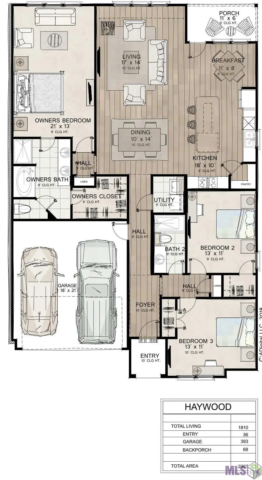 1728 Seawolf Dr, Baton Rouge, LA 70810 - #3