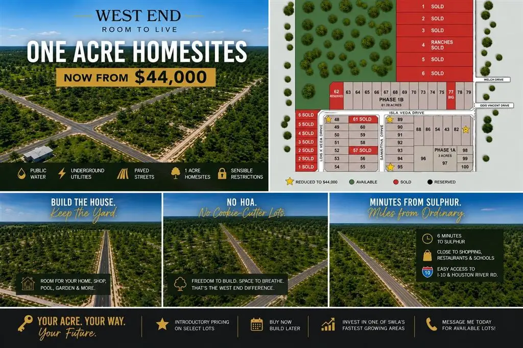 Lot 95 Samantha Drive, Sulphur, LA 70663 - #1