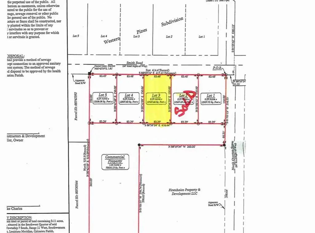 Tbd Smith Lot 3 Road, Dequincy, LA 70633 - #1