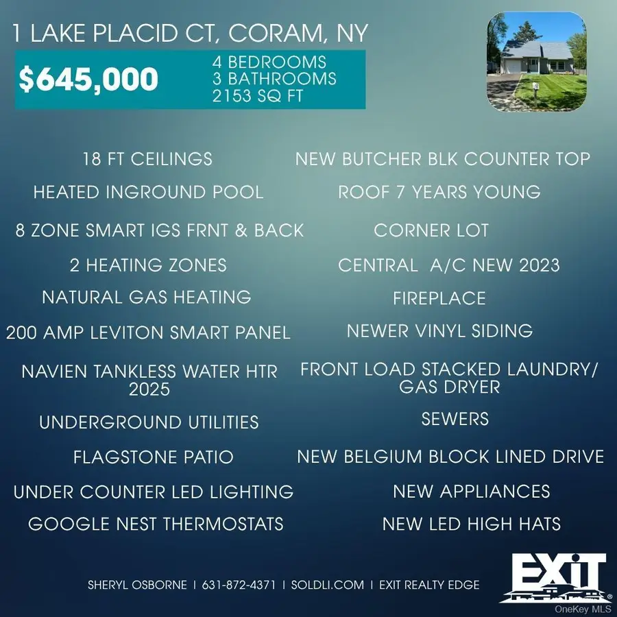 1 Lake Placid Court, Coram, NY 11727 - #3