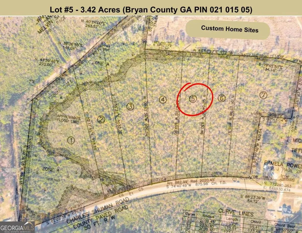 LOT 5 Charles Shuman Road, Pembroke, GA 31321 - Image #1