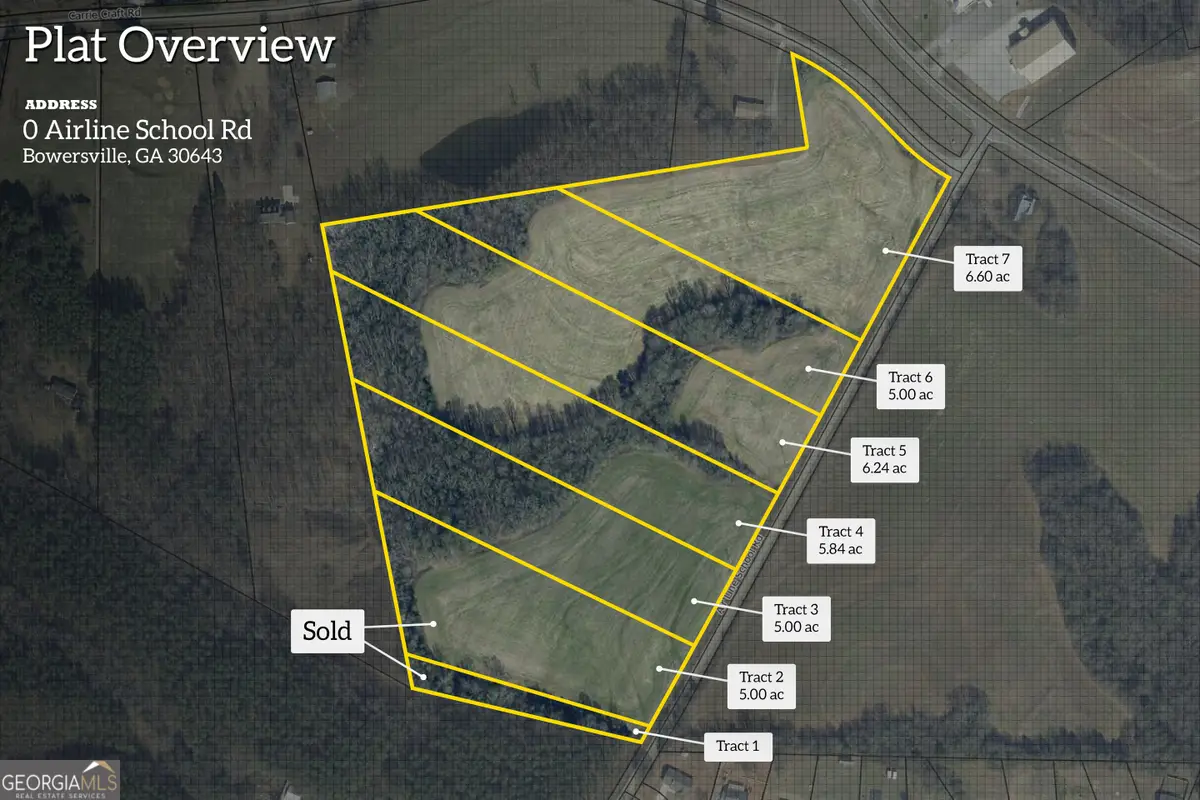 0 Airline School Road #TRACT 4, Bowersville, GA 30516 - Image #1