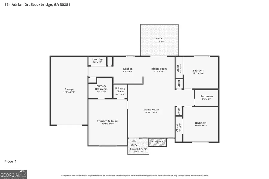 164 Adrian Drive, Stockbridge, GA 30281 - #2