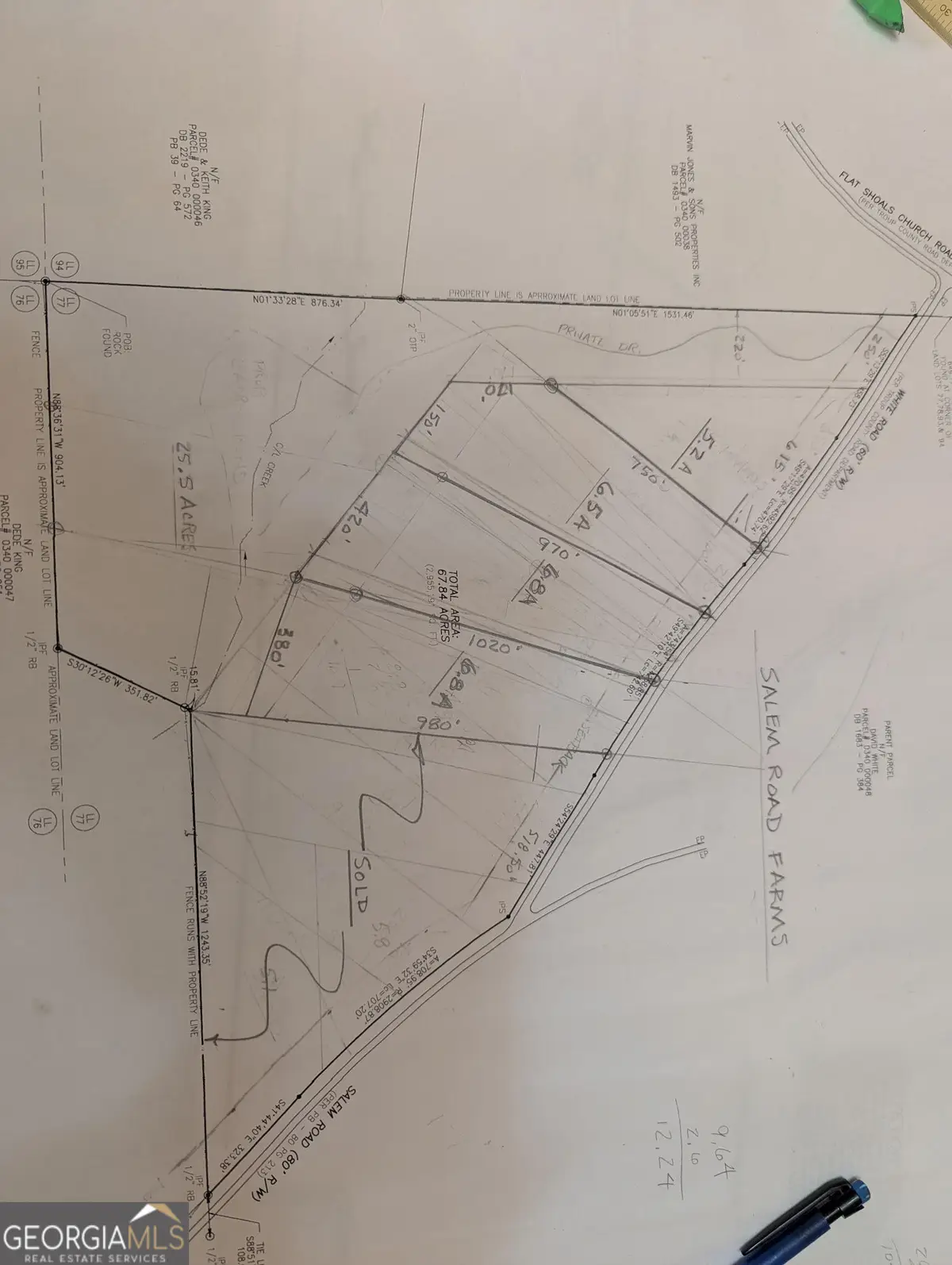 6.8 +/- AC White Road, Pine Mountain, GA 31822 - Image #1