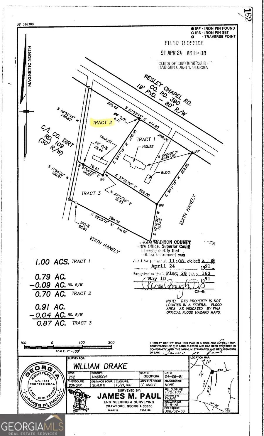 0 Wesley Chapel Road, Danielsville, GA 30633 - Image #3