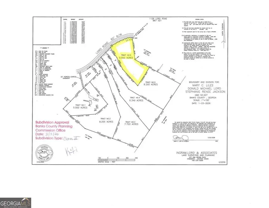 0 Lord Road -tract 6, Commerce, GA 30530 - #3