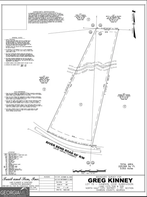 0 River Bend Road, Dawsonville, GA 30534