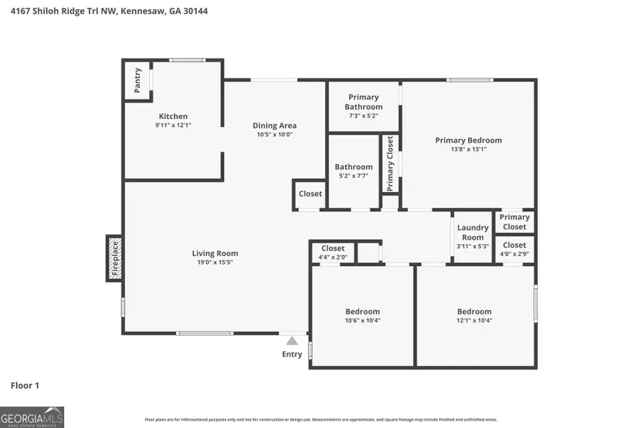 4167 Shiloh Ridge Trail Nw, Kennesaw, GA 30144 - #2