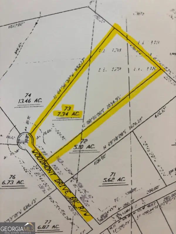7.34 ACRES Woodmont Drive, Monticello, GA 31064