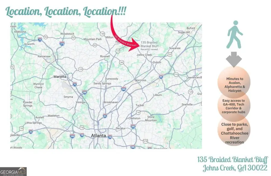 135 Braided Blanket Bluff, Johns Creek, GA 30022 - #3
