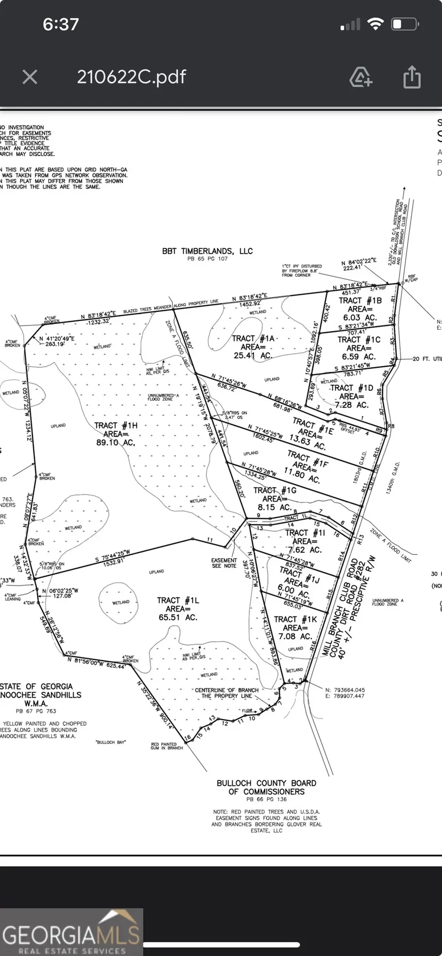 0 Mill Branch Club Road 1c, Pembroke, GA 31321 - #2