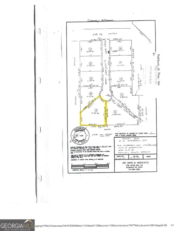 008 Barry Ln Lot # 5, Glennville, GA 30427