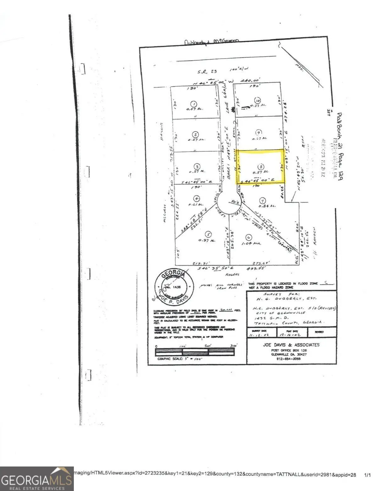 007 Barry Ln Lot # 8, Glennville, GA 30427 - #1