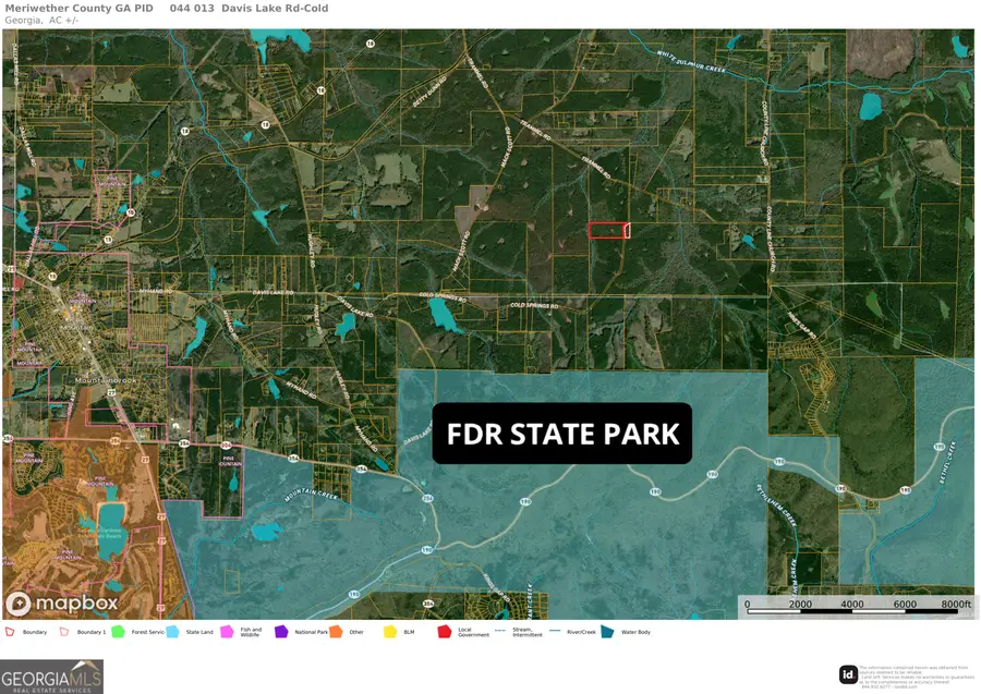 19.74 ACRES Davis Lake Road, Pine Mountain, GA 31822 - #3