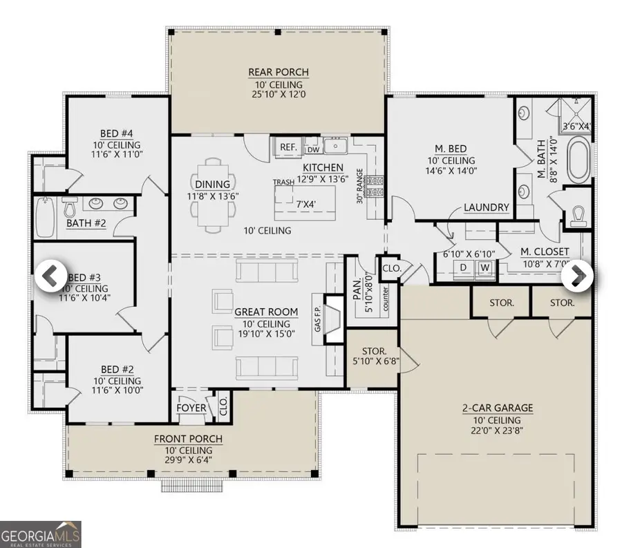 326 W. Lakeview Drive, Milledgeville, GA 31061 - #2