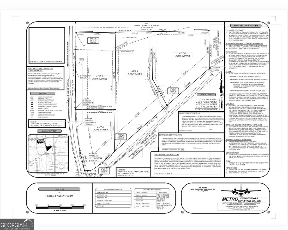 1330 Steele Road, Griffin, GA 30223 - #1