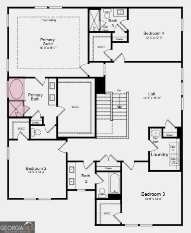 3432 Burkston Place, Buford, GA 30519 - #3