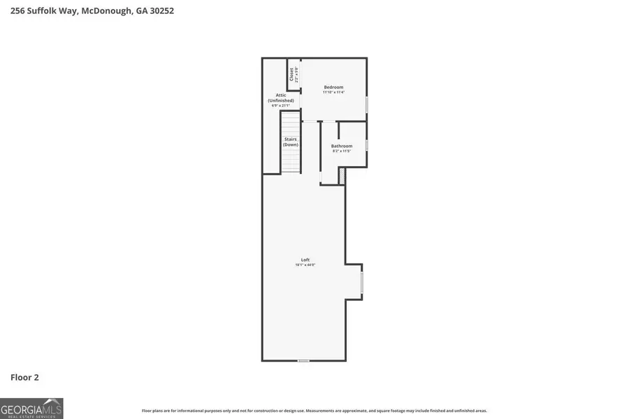 256 Suffolk Way, McDonough, GA 30252 - #3
