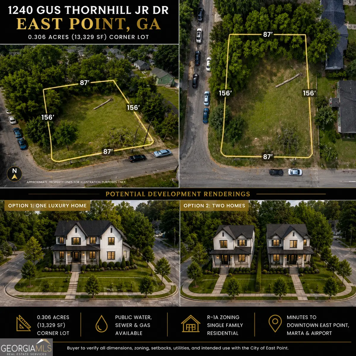 1240 Gus Thornhill Jr Drive, East Point, GA 30344 - #1