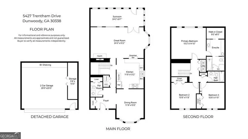 5427 Trentham Drive, Dunwoody, GA 30338 - #2