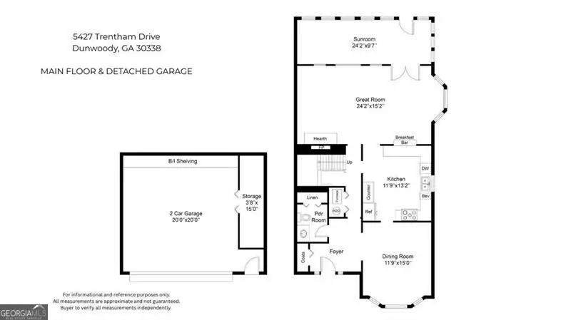 5427 Trentham Drive, Dunwoody, GA 30338 - #3