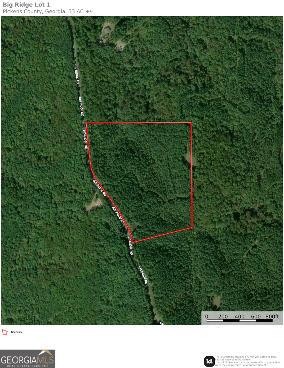 33 ACRES Big Ridge Road, Ranger, GA 30734 - #1