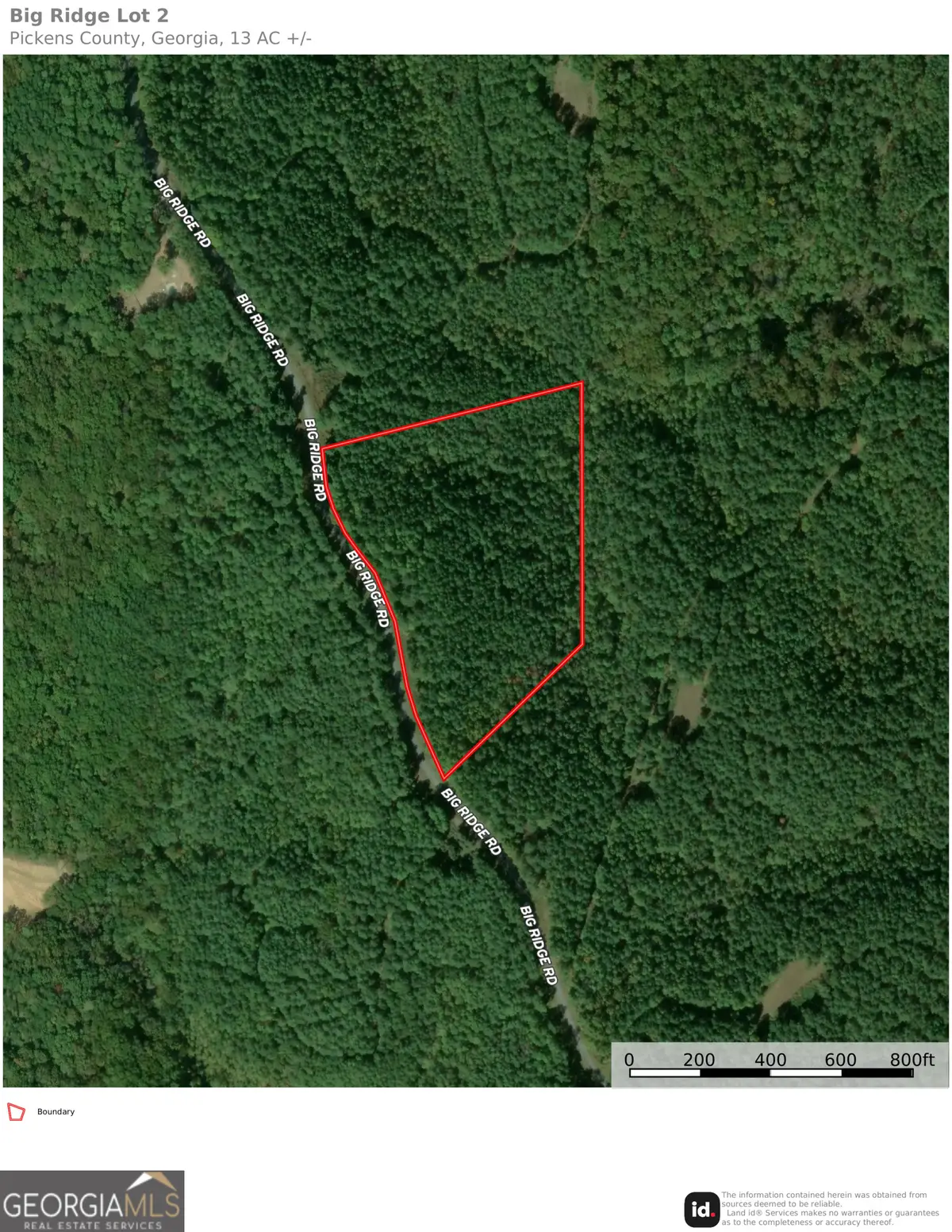 13 ACRES Big Ridge Road, Ranger, GA 30734 - #1
