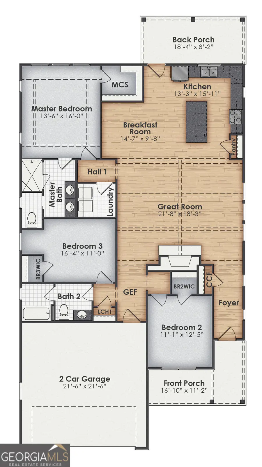 136 Chinaberry Street, Pine Mountain, GA 31822 - #2