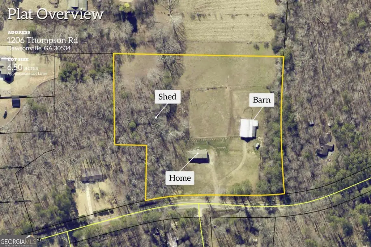 1206 Thompson Road, Dawsonville, GA 30534 - #1